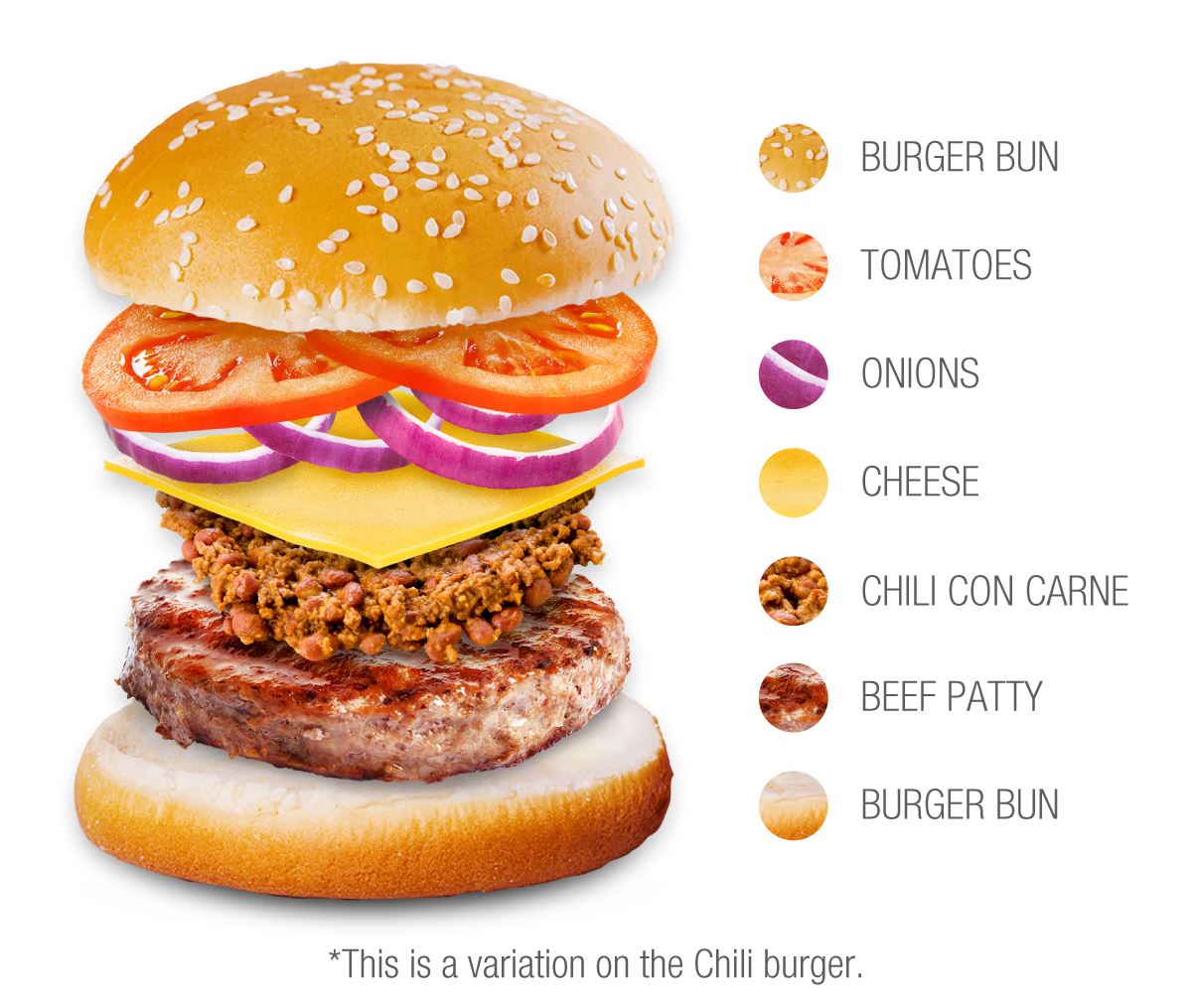 Chili Burger Traditional Burger From Los Angeles, United States of America