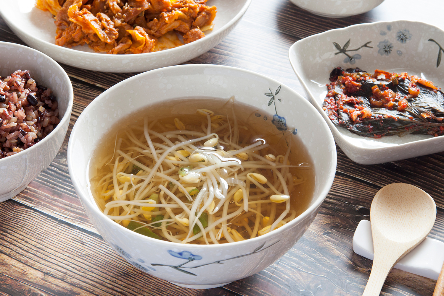 Kongnamul Guk Traditional Vegetable Soup From South Korea