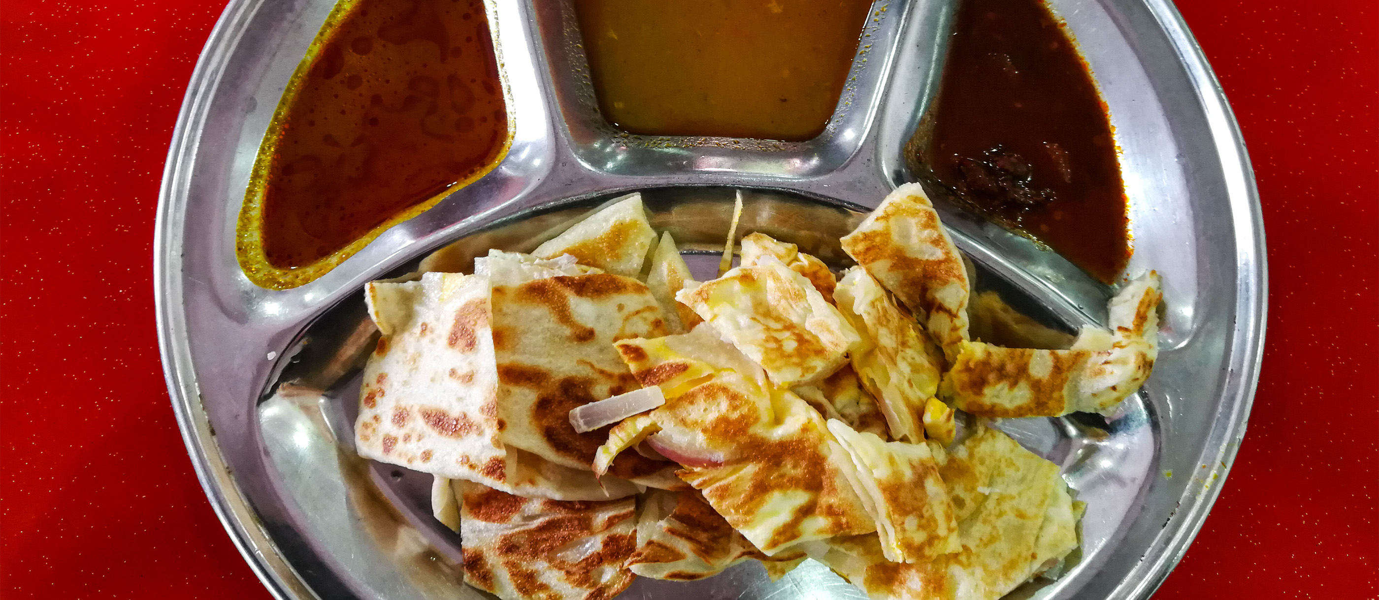 Roti Bawang | Traditional Flatbread From Malaysia, Southeast Asia