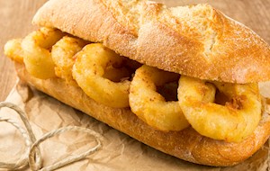 Bocadillo de calamares