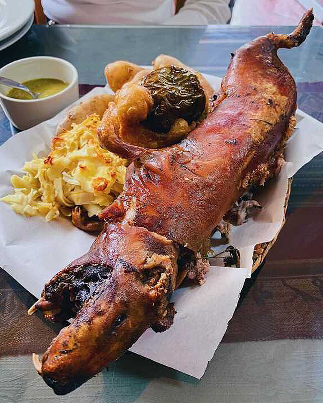 Cuy al Horno Traditional Meat Dish From Cusco Region Peru