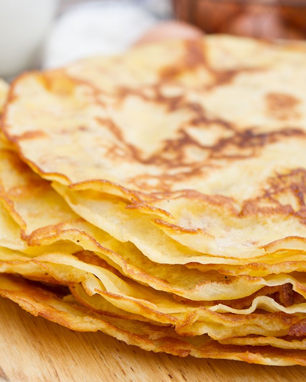 Crêpes  Traditional Pancake From Brittany, France