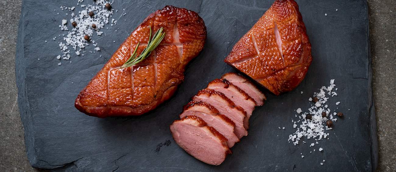 Smoked Duck Traditional Duck Dish From Louisiana, United States of