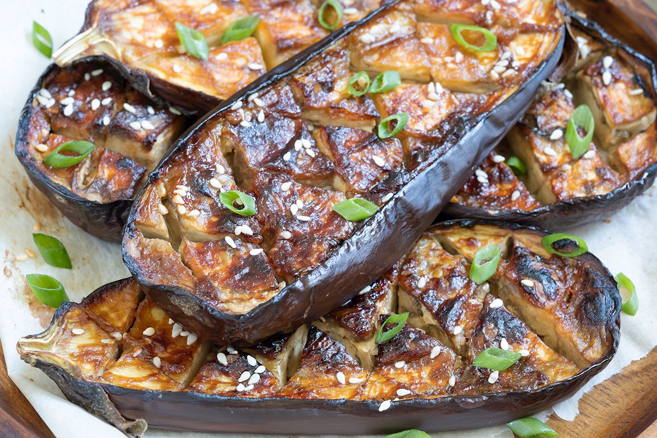 Nasu Dengaku Traditional Side Dish From Japan