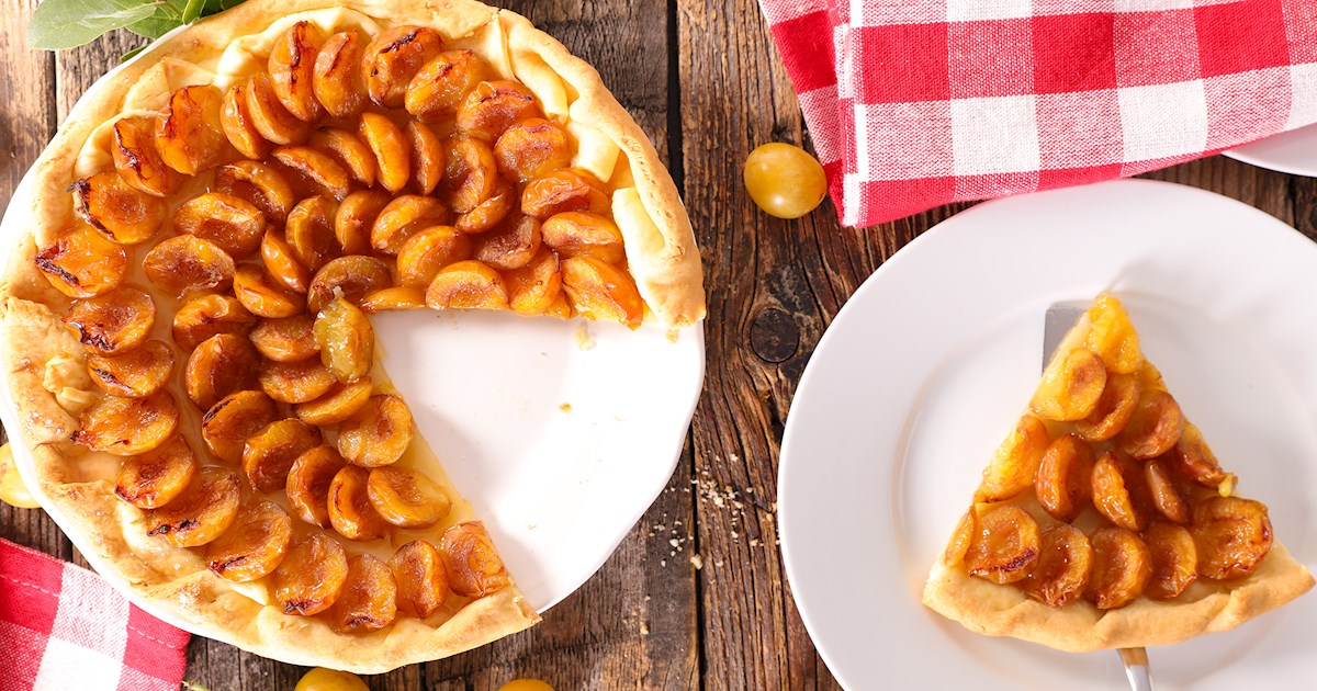Tarte Aux Mirabelles | Traditional Tart From Lorraine, France