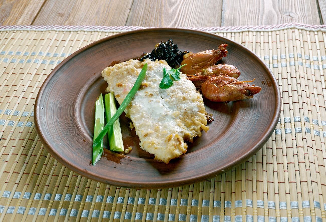 Pompano En Papillote Traditional Saltwater Fish Dish From New Orleans pompano-en-papillote-traditional-saltwater-fish-dish-from-new-orleans