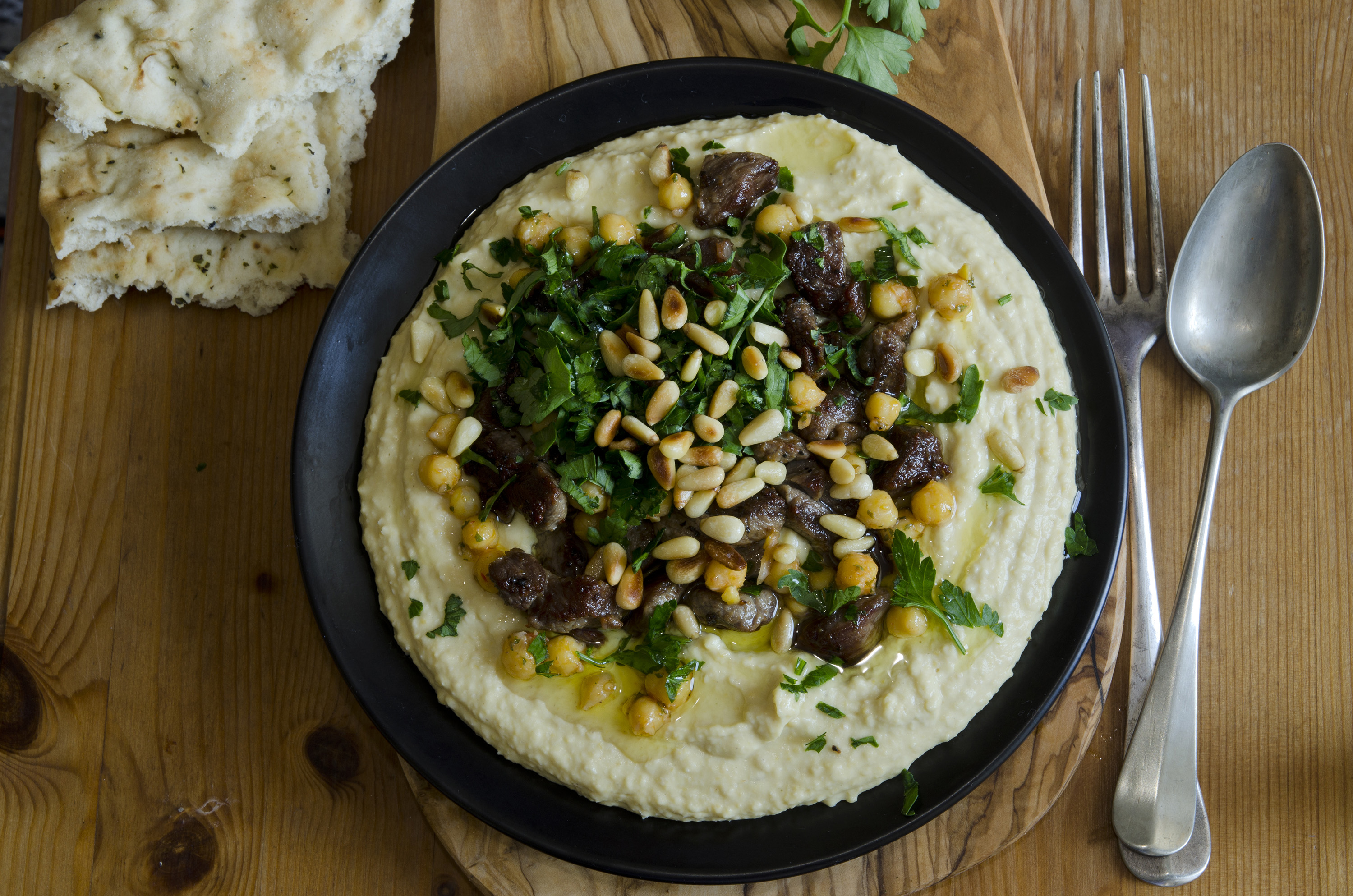 Hummus Kawarma Traditional Dip From Lebanon