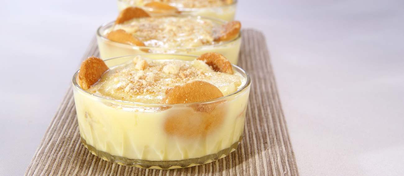 Banana Pudding Traditional Pudding From Southern United States