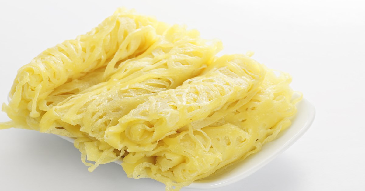 Frozen Roti Jala Roti Jala | Traditional Pancake From Johor, Southeast Asia