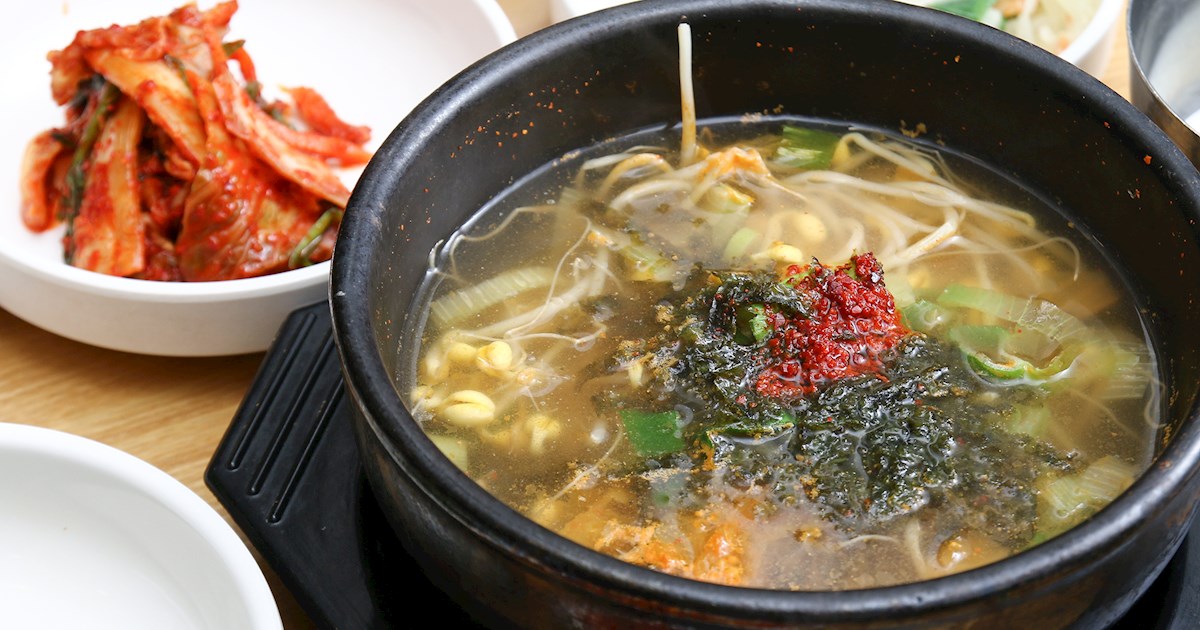 Kongnamul Gukbap | Traditional Vegetable Soup From Jeonju, South Korea