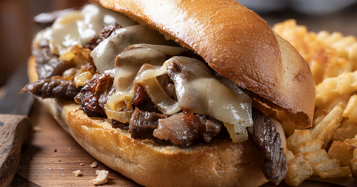 Cheesesteak Traditional Sandwich From Philadelphia, United States of