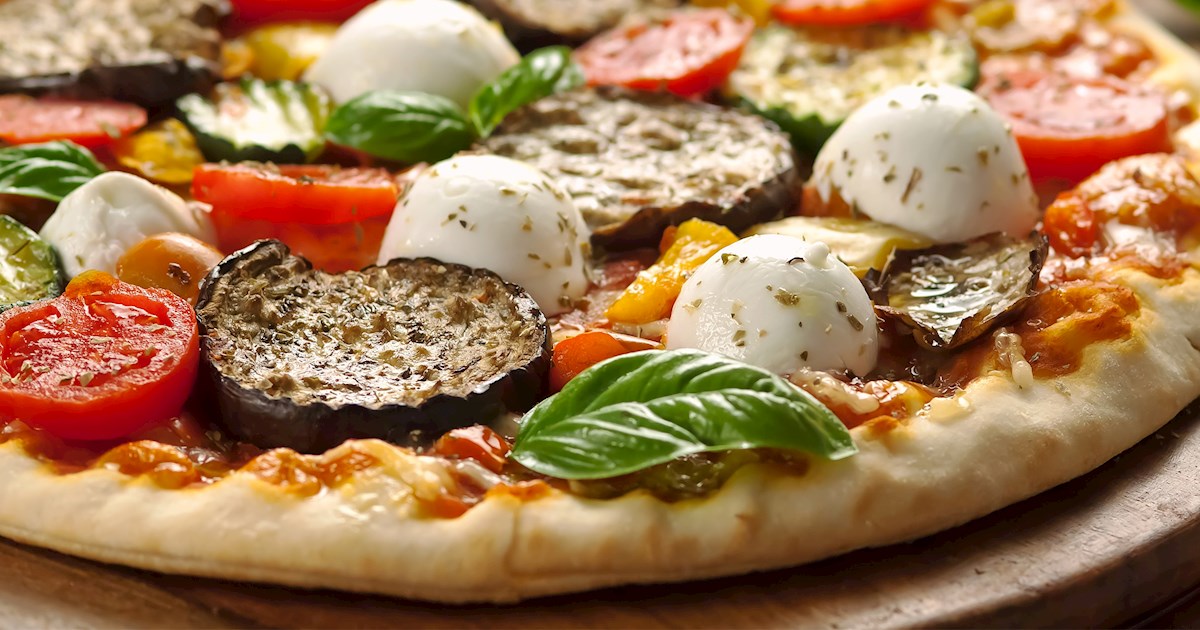 Pizza Vegetariana | Traditional Pizza From Italy, Western Europe