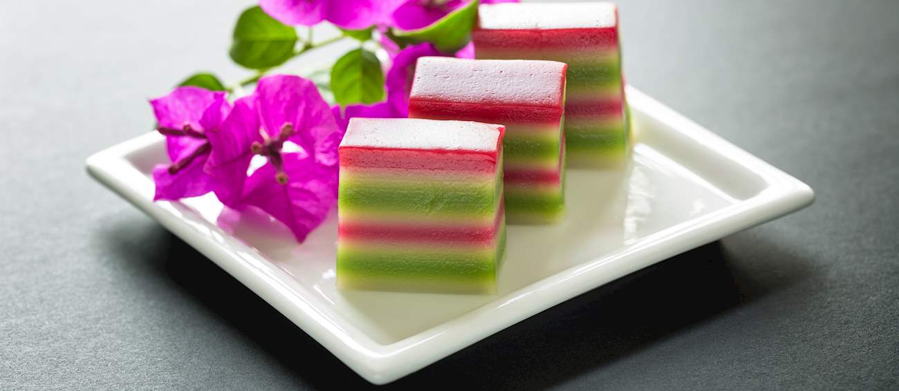 Kuih Lapis  Traditional Cake From Malaysia, Southeast 