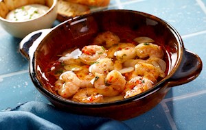 Gambas al ajillo