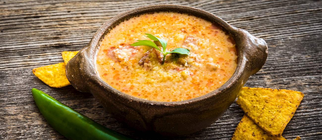 Caldo de Queso Traditional Soup From Sonora, Mexico
