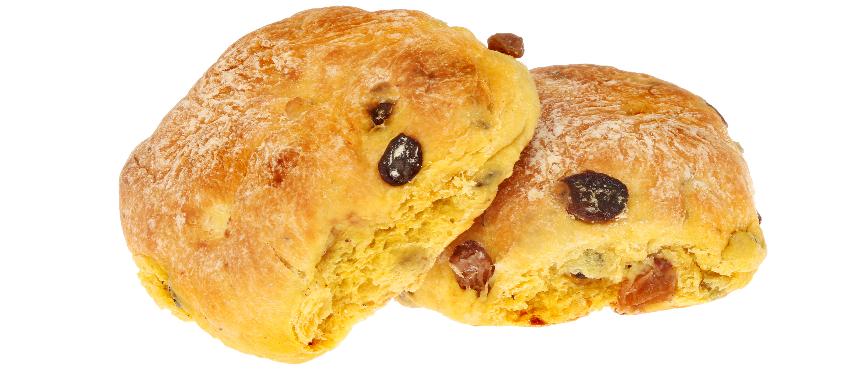 Cornish Saffron Buns Traditional Sweet Bread From Cornwall, England