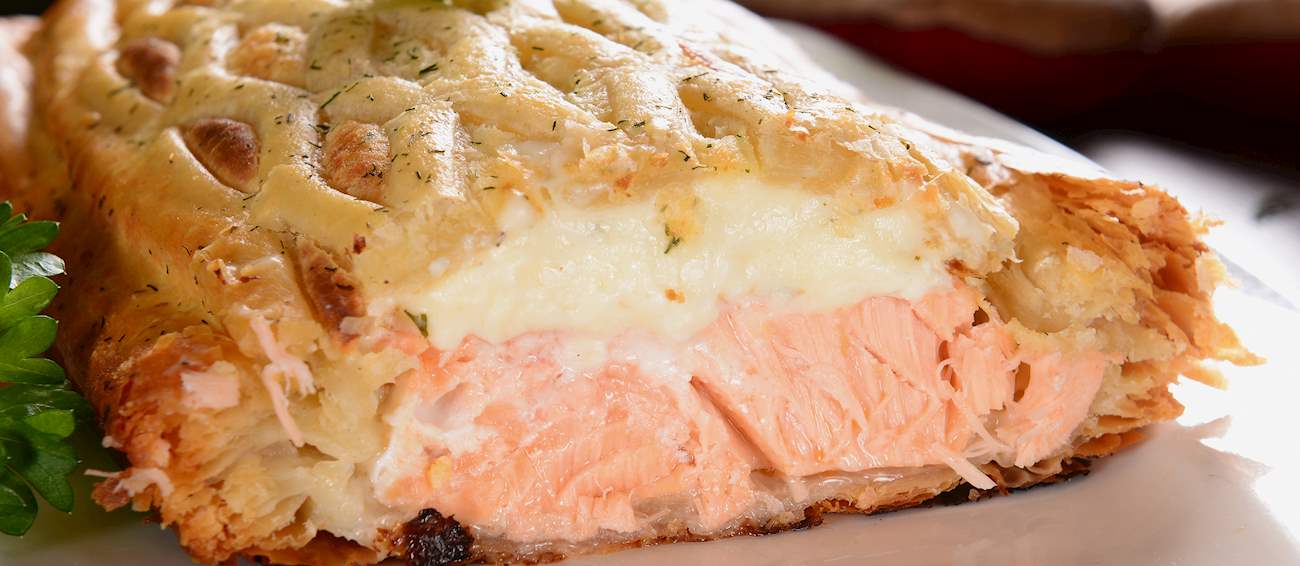 Salmon Pie | Traditional Savory Pie From Quebec, Canada