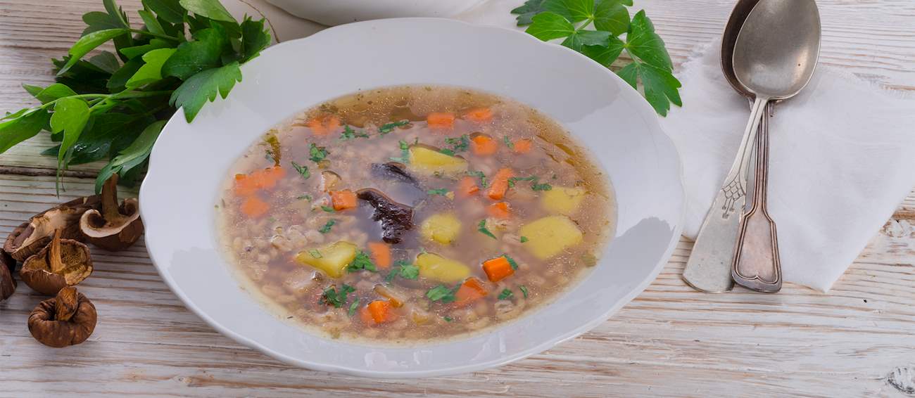 Krupnik Zupa | Traditional Soup From Poland, Central Europe