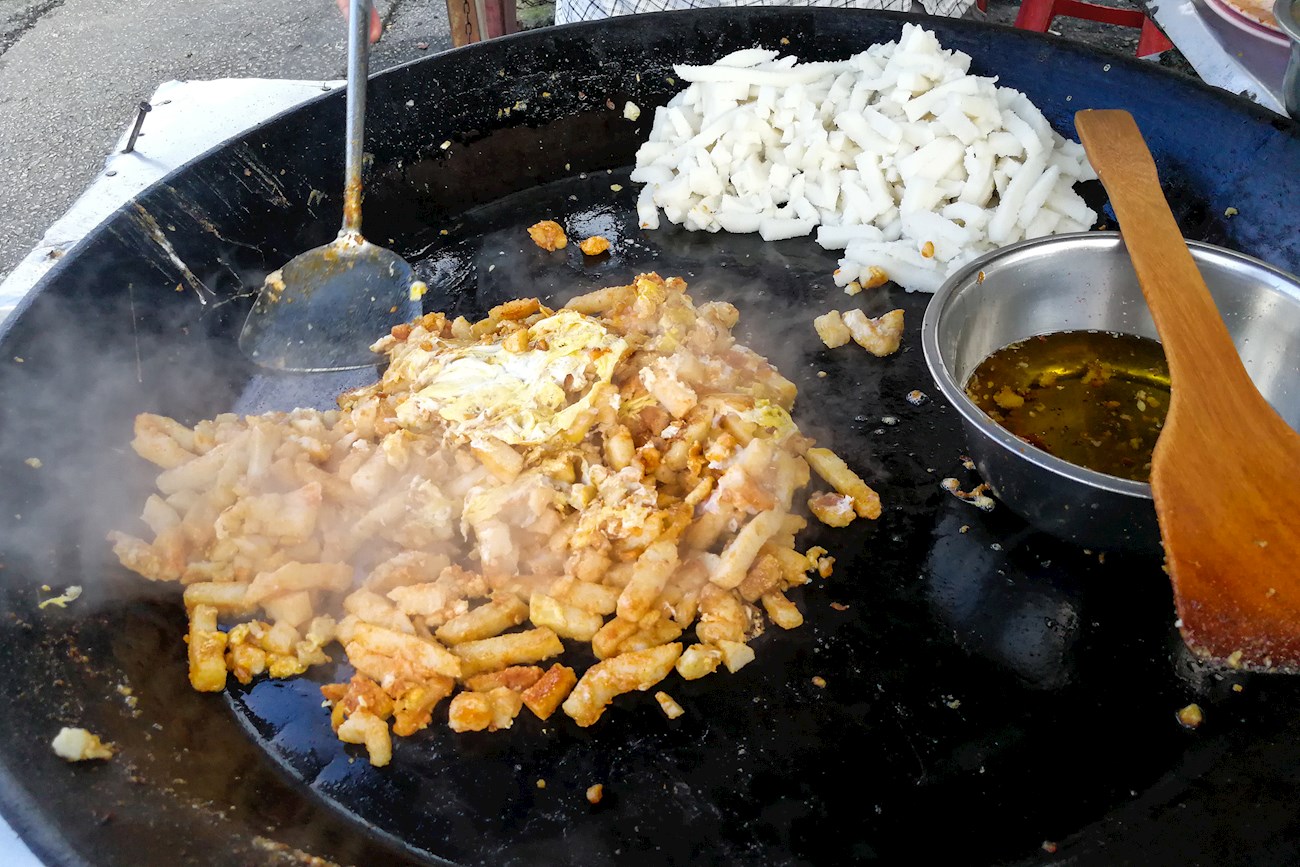 Chai Tow Kway Traditional Side Dish From Chaoshan China