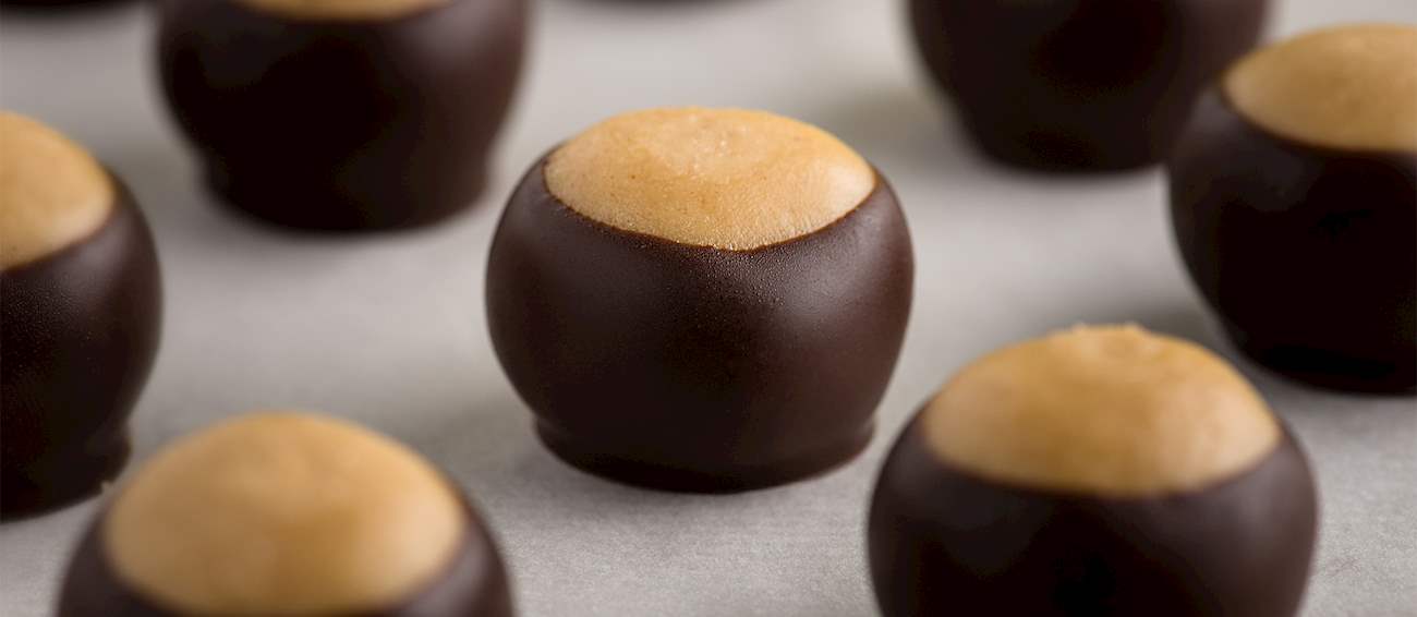 Buckeyes Traditional Dessert From Ohio, United States of America