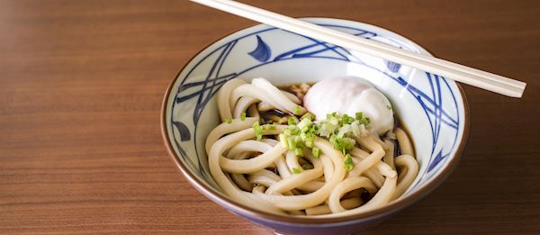 Bukkake Udon Noodles with Easy Homemade Sauce