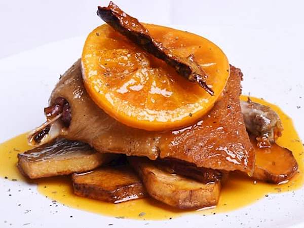 Canard A L Orange Traditional Duck Dish From France