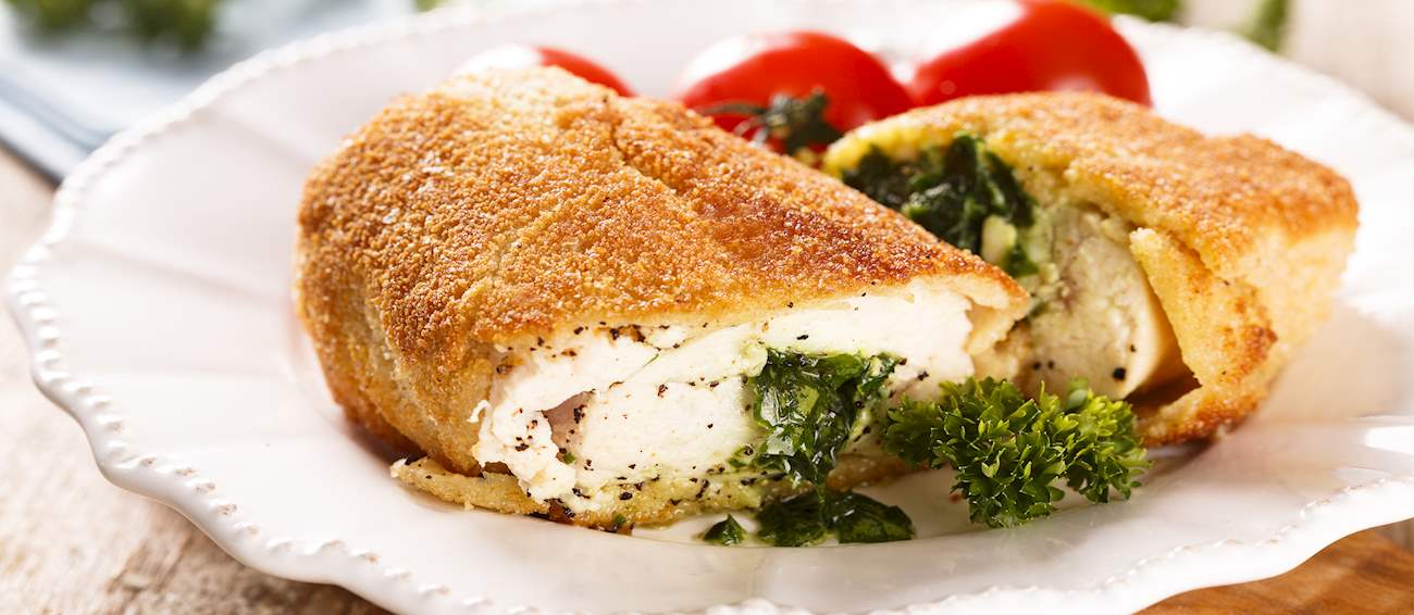 Chicken Kyiv Traditional Fried Chicken Dish From Ukraine, Eastern Europe