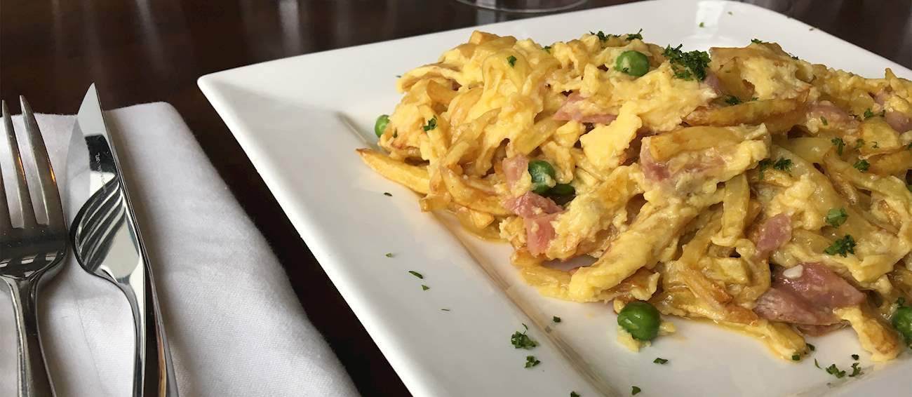 Revuelto de Gramajo Traditional Breakfast From Argentina