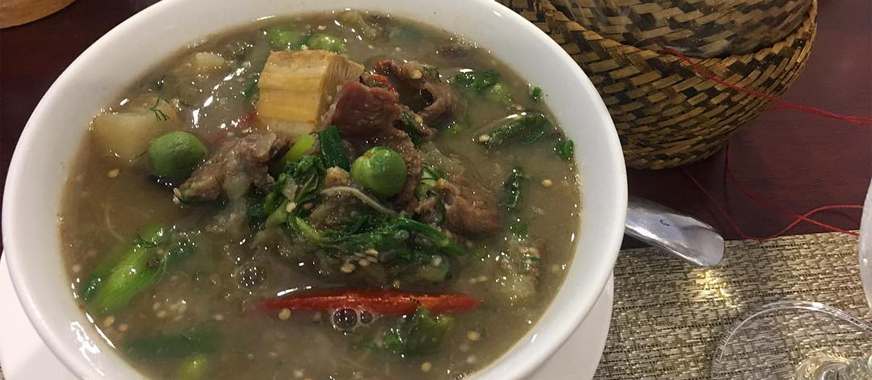 Or Lam Traditional Stew From Luang Prabang Province, Laos