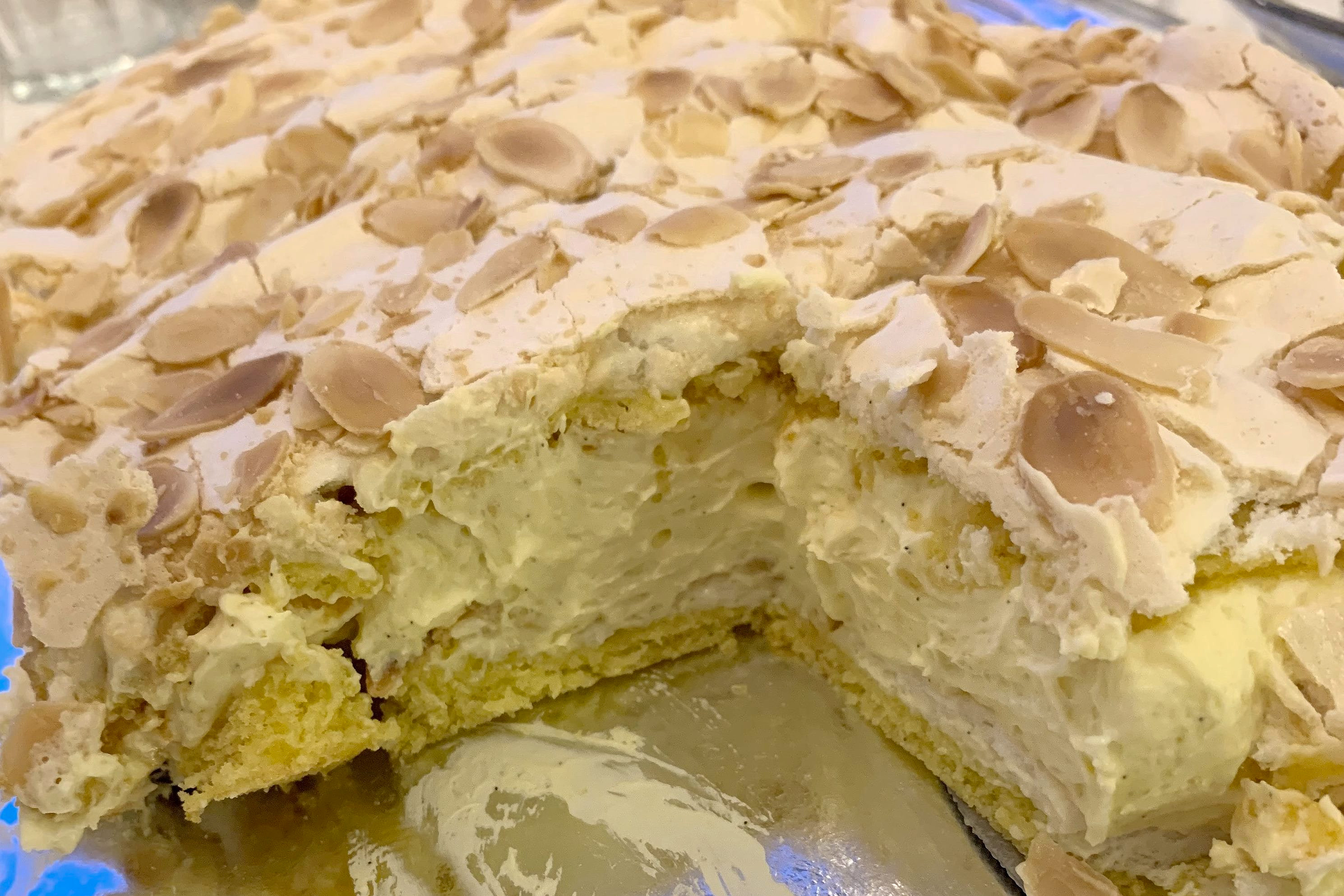 Norwegian Marzipan Cake – Hvit Dame – Daffodil Kitchen