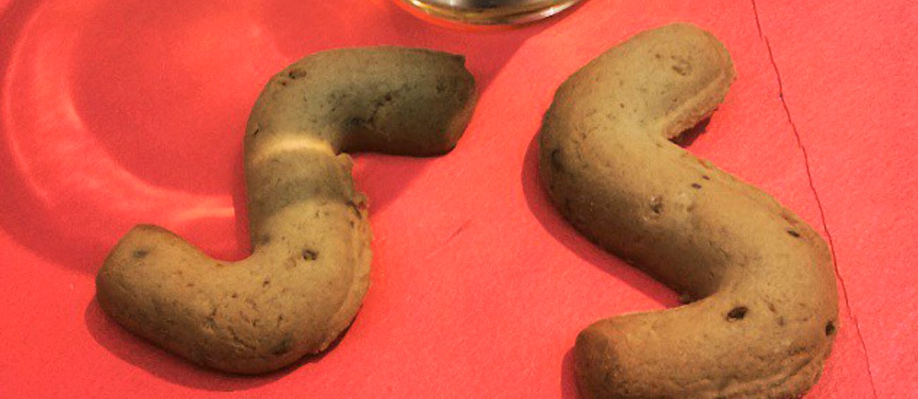 Biscotti Della Monaca Traditional Cookie From Metropolitan City of