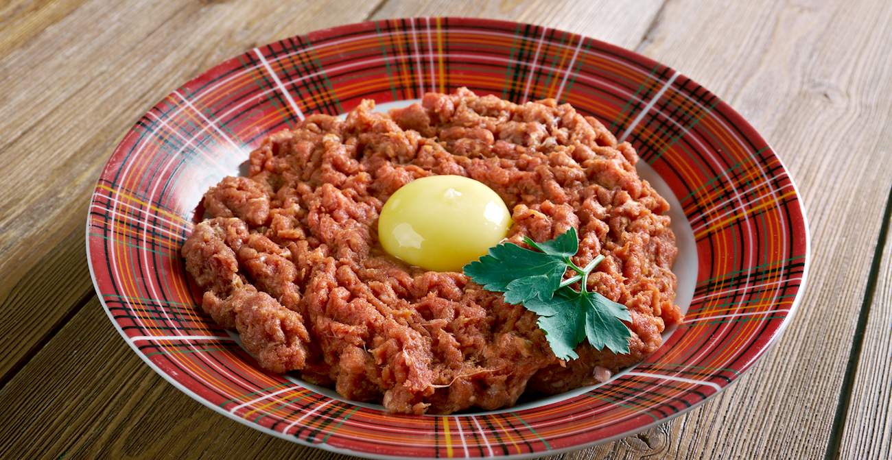 Filet Americain Traditional Spread From Brussels, Belgium