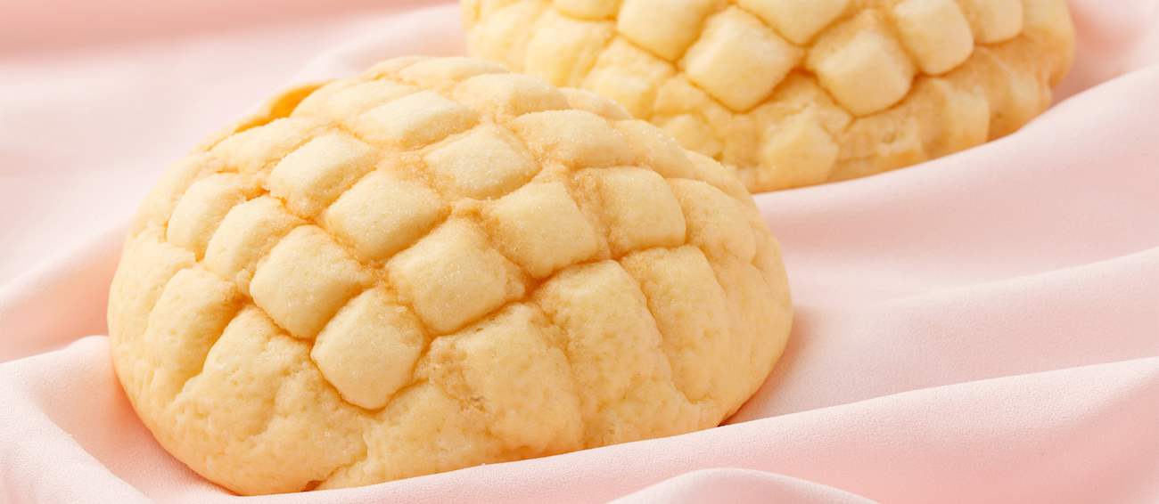 Melonpan Traditional Sweet Bread From Japan