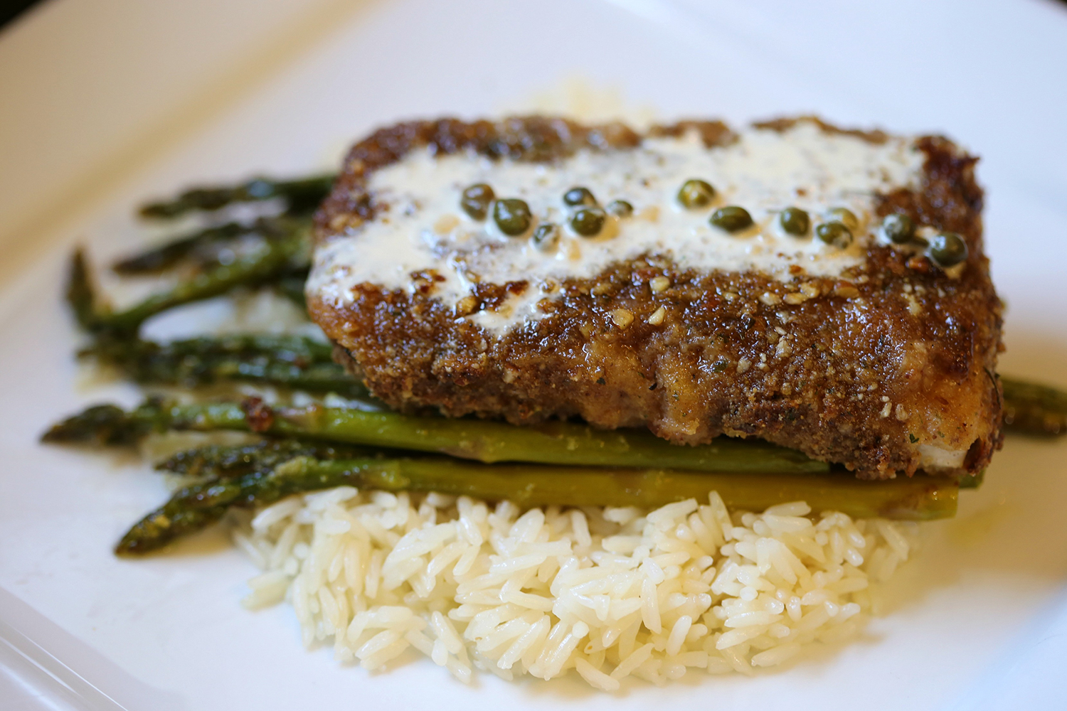 PecanCrusted Fish Traditional Fish Dish From Southern United States, United States of America