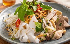 Bánh ướt lòng gà