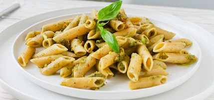 Pasta al pesto di pistacchi