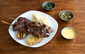 Anticuchos de corazon