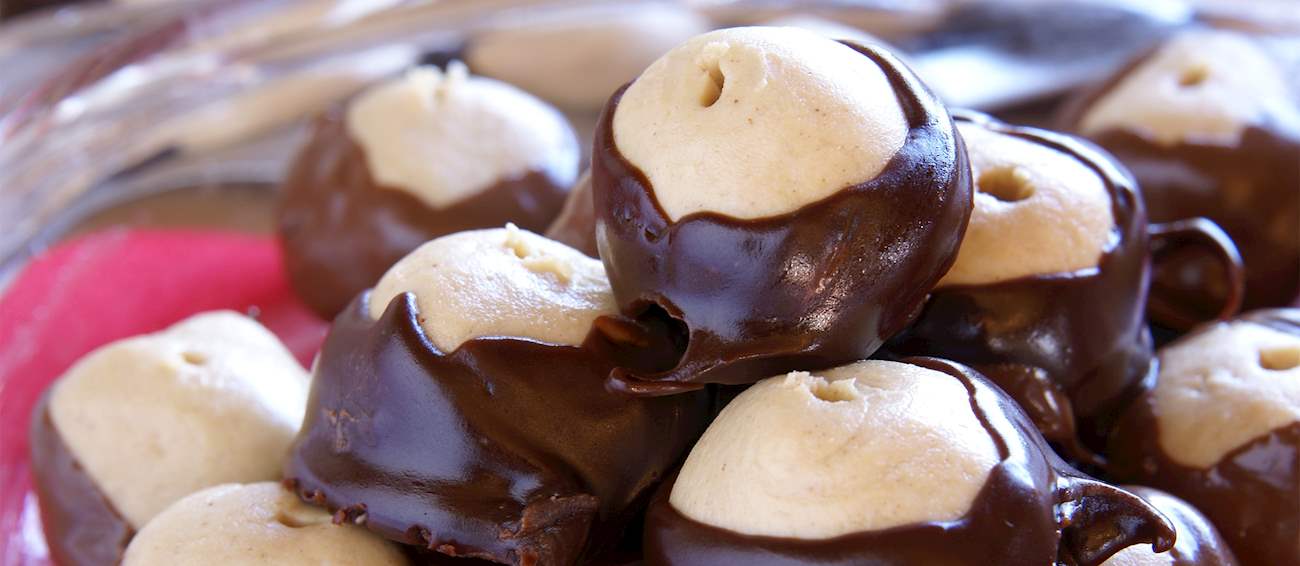 Buckeyes Traditional Dessert From Ohio, United States of America