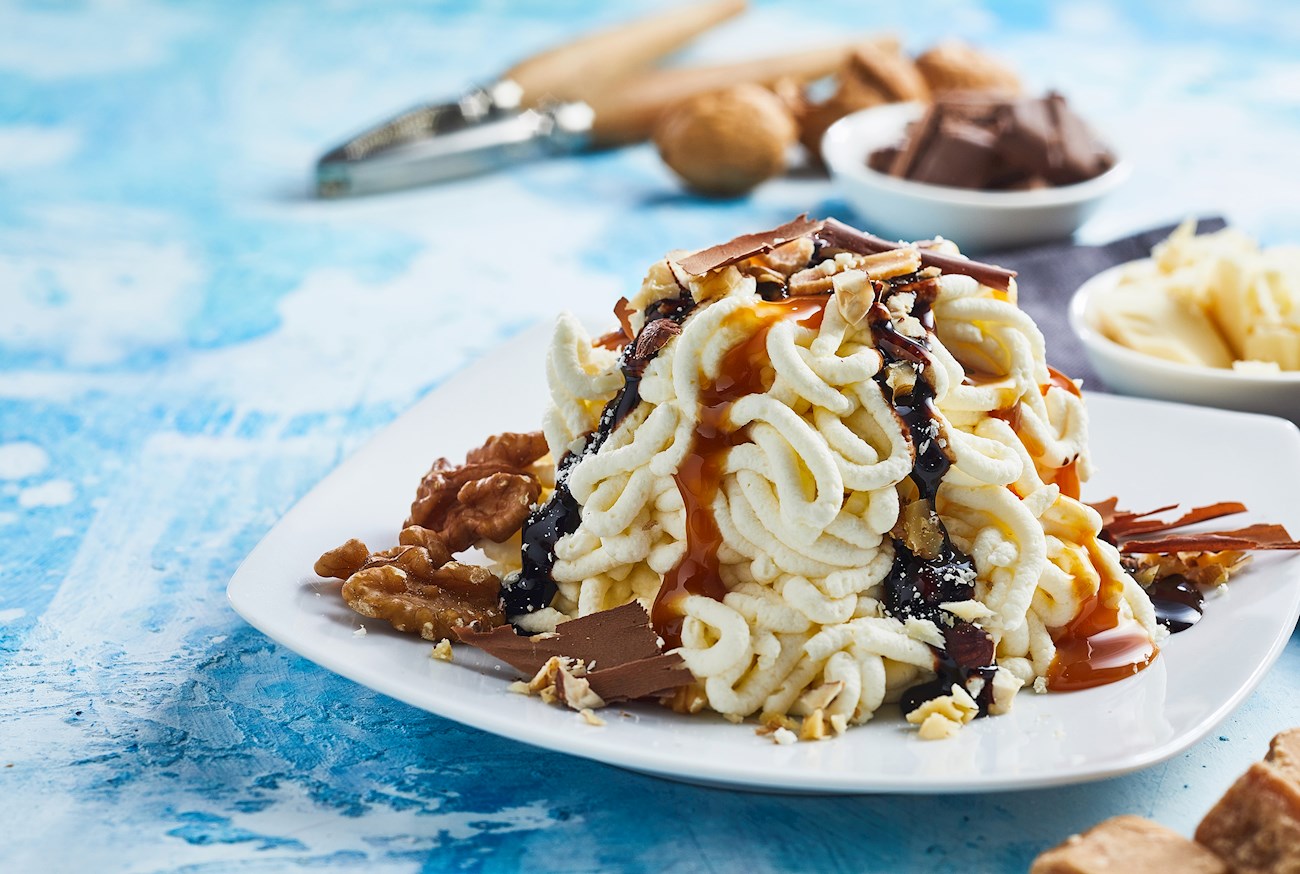 Spaghettieis | Traditional Dessert From Mannheim, Germany
