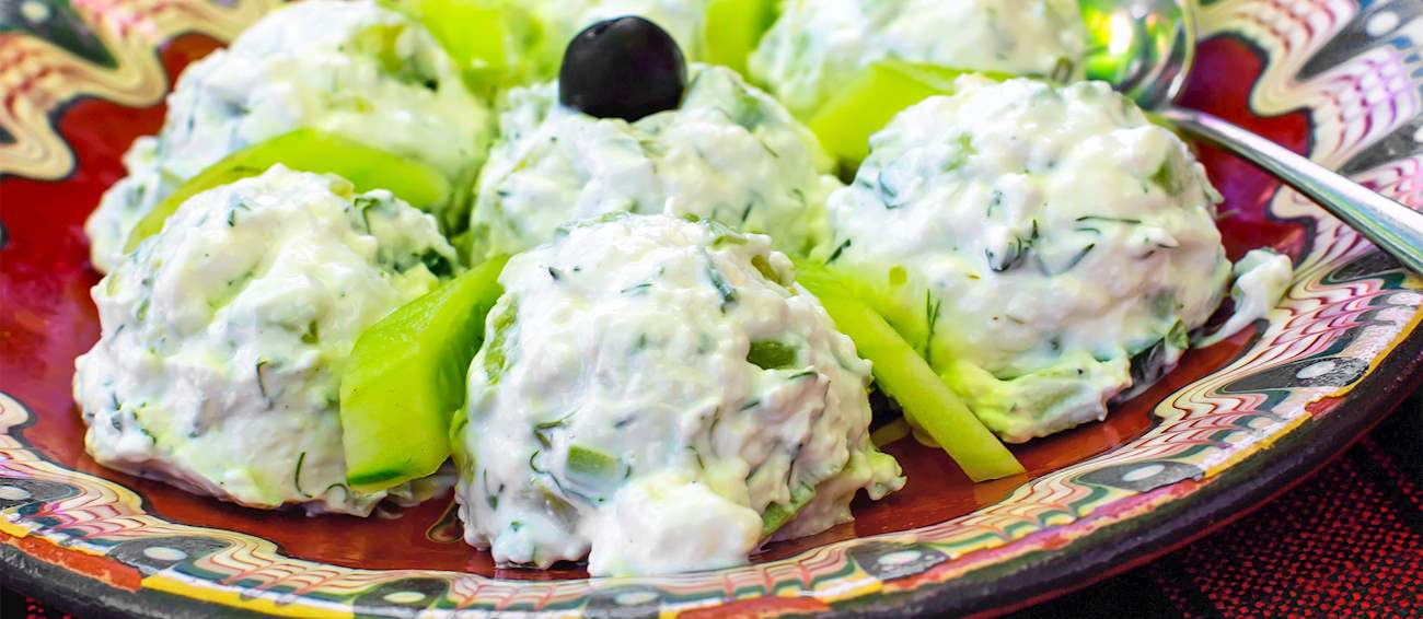 Snezhanka Salad | Traditional Salad From Bulgaria | TasteAtlas