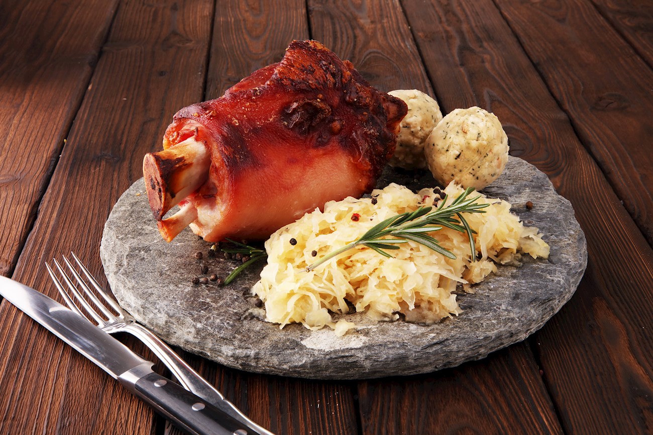 Schweinshaxe | Traditional Pork Dish From Bavaria, Germany