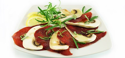 Bresaola e porcini