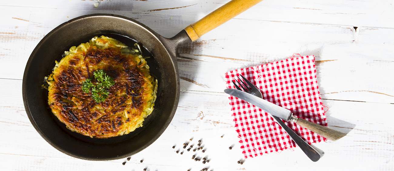 Rösti | Traditional Side Dish From Canton of Bern, Switzerland
