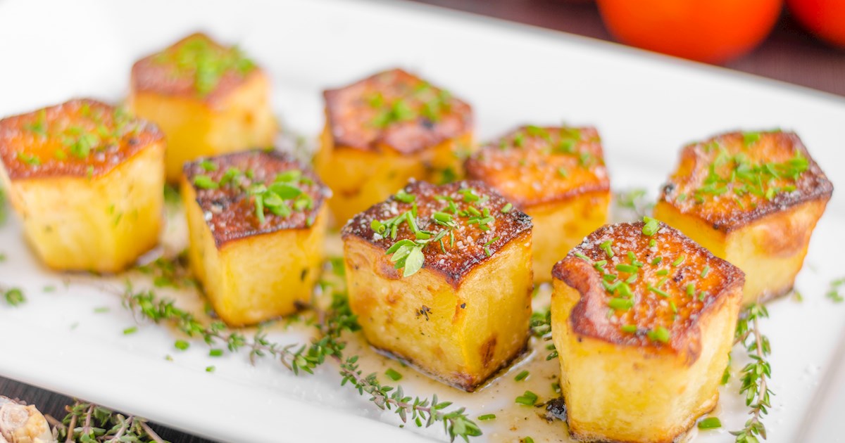 Pommes Fondantes Traditional Potato Dish From France, Western Europe