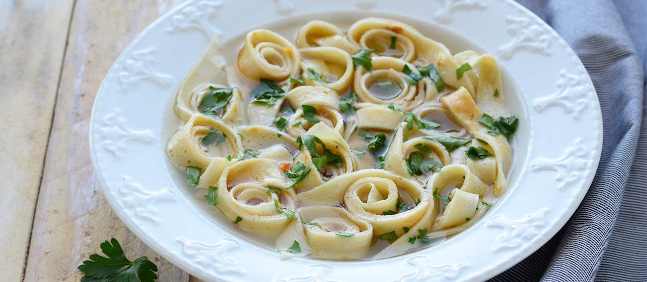 Flädlesuppe | Traditional Soup From Bavaria, Germany