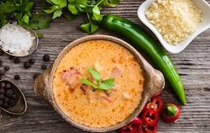 Caldo de queso
