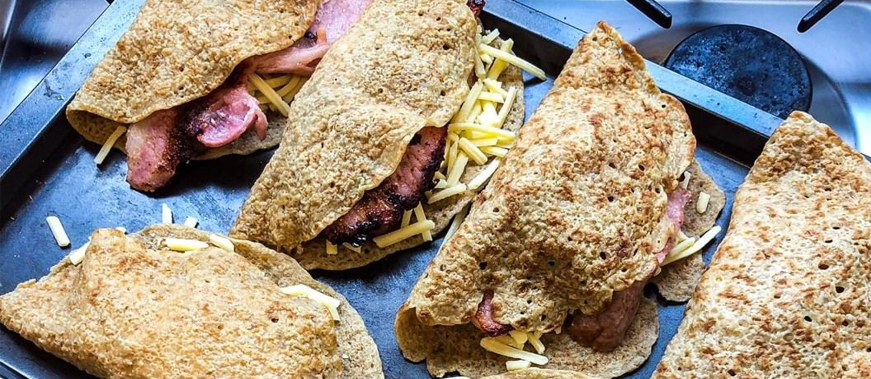 Staffordshire Oatcakes Traditional Pancake From Staffordshire, England