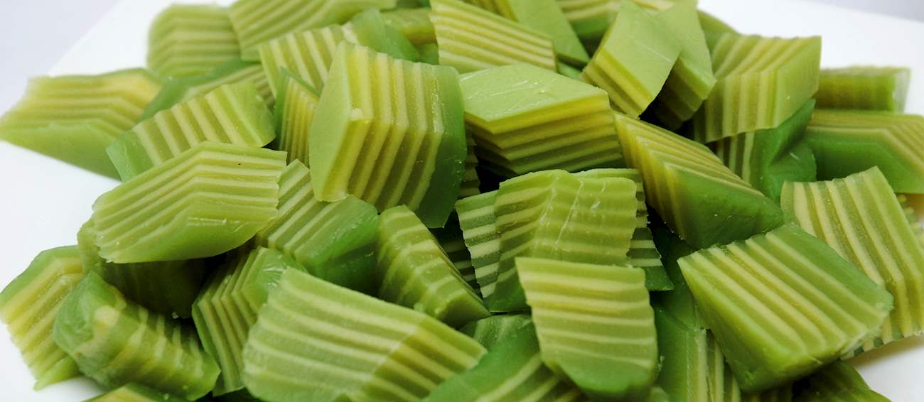 Bánh da Lợn Traditional Cake From Vietnam, Southeast Asia