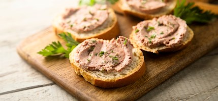 Bocadillo de paté