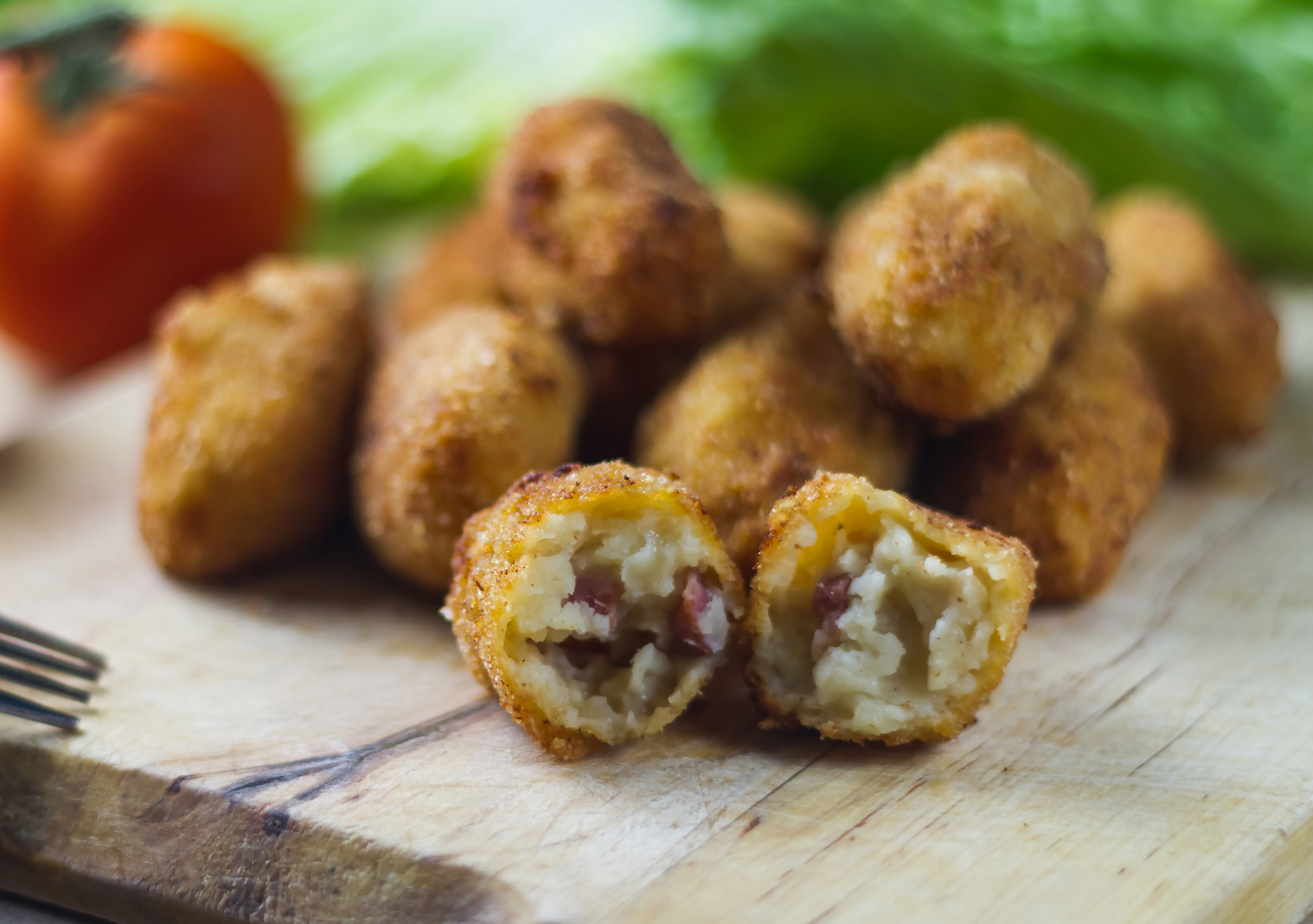 Croquetas de Jamón Traditional Snack From Spain